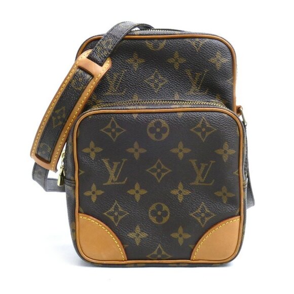 LOUIS VUITTON Brown Monogram Shoulder Bag - Picture 1 of 8